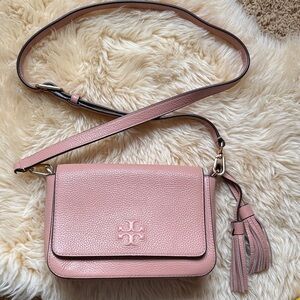 Tory Burch Blush Crossbody Bag with Tassel